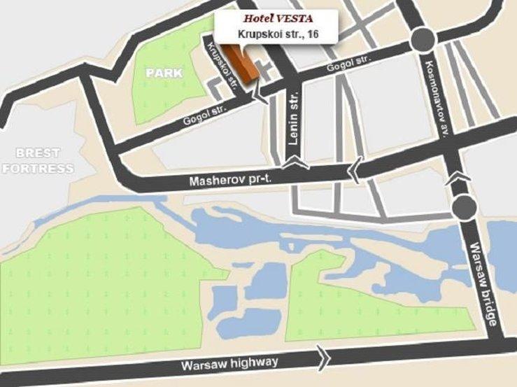 Hotel Vesta Brest Ngoại thất bức ảnh